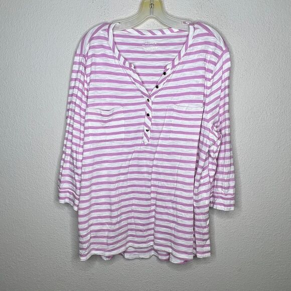 Chico's‎ Striped Shirt - Picture 4 of 6